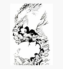 Bear lie Photographic Print