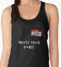 Death Note Name Tag Women's Tank Top