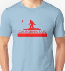 California Sass (Red) Unisex T-Shirt