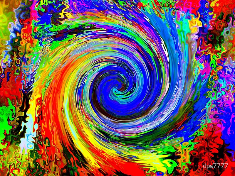 "Paint Swirls" by dps7777 Redbubble