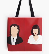 Flache Pulp Fiktion Tote Bag