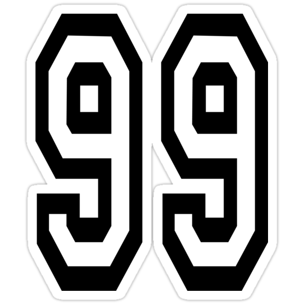 U0026quot 99 Team Sports Number 99 Ninety Nine Competition