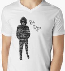Bob Dylan Men's V-Neck T-Shirt