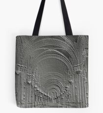 Deep perspective in a bas-relief Tote Bag