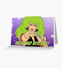 Ho Ho Ho Bitches! Greeting Card