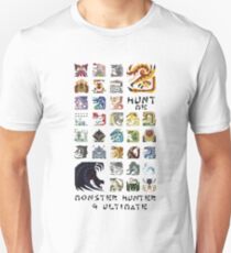 Monster Hunter 4 Ultimate 'Hunt Me' Design Unisex T-Shirt