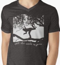 Tom Waits - All the World is Green Men's V-Neck T-Shirt