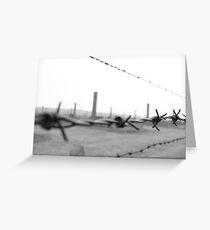 The Chimneys at Auschwitz Greeting Card