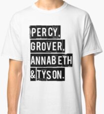 Percy, Grover, Annabeth & Tyson Classic T-Shirt