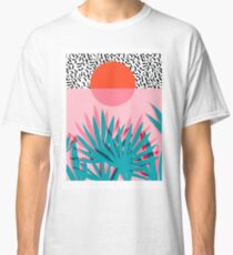 Whoa - palm sunrise southwest california palm beach sun city los angeles hawaii palm springs resort decor Classic T-Shirt