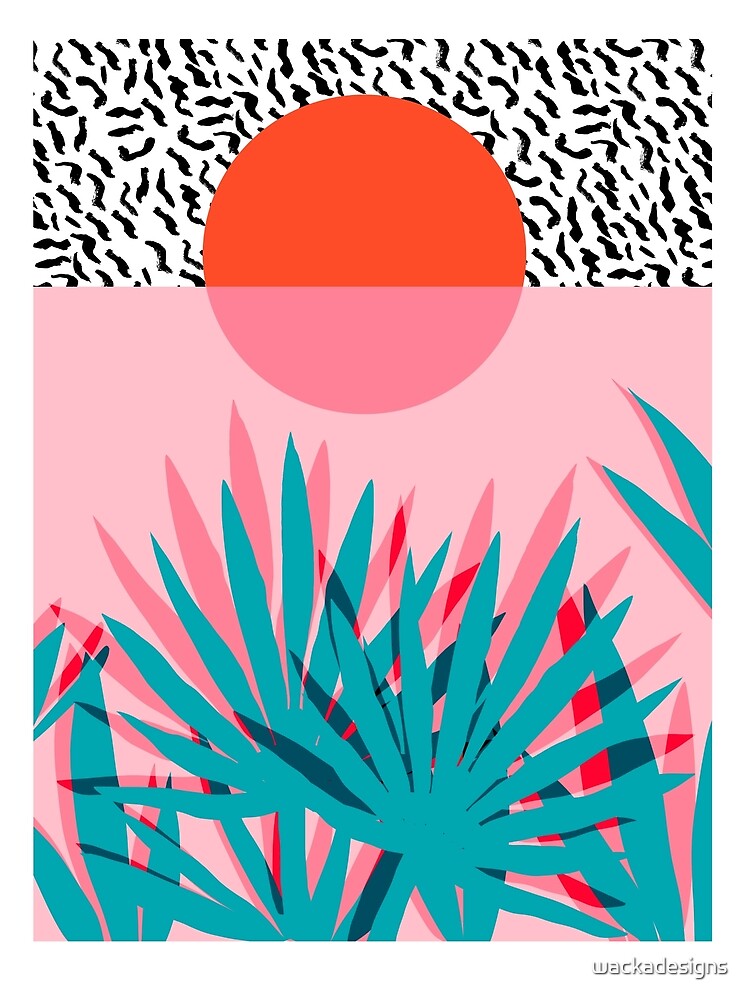 Whoa - palm sunrise southwest california palm beach sun city los angeles hawaii palm springs resort decor by wackadesigns