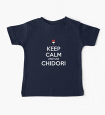 Keep Calm and use Chidori Baby Tee