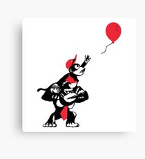 Balloon Apes Canvas Print