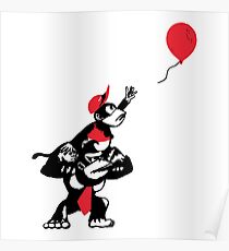 Balloon Apes Poster