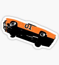 The Dukes Of Hazzard General Lee T-shirt Sticker