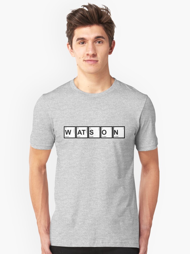Alternate view of Elementary (My Dear) Watson Slim Fit T-Shirt