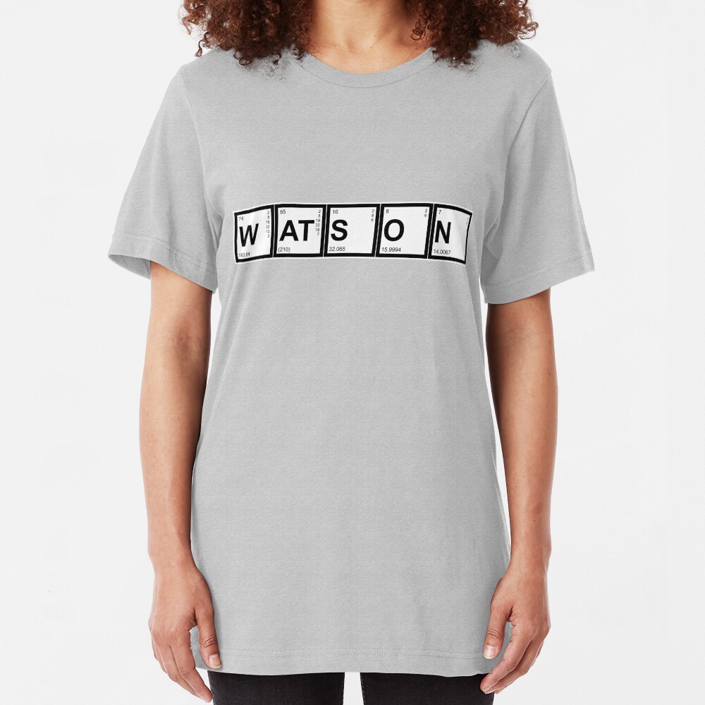 Elementary (My Dear) Watson Slim Fit T-Shirt