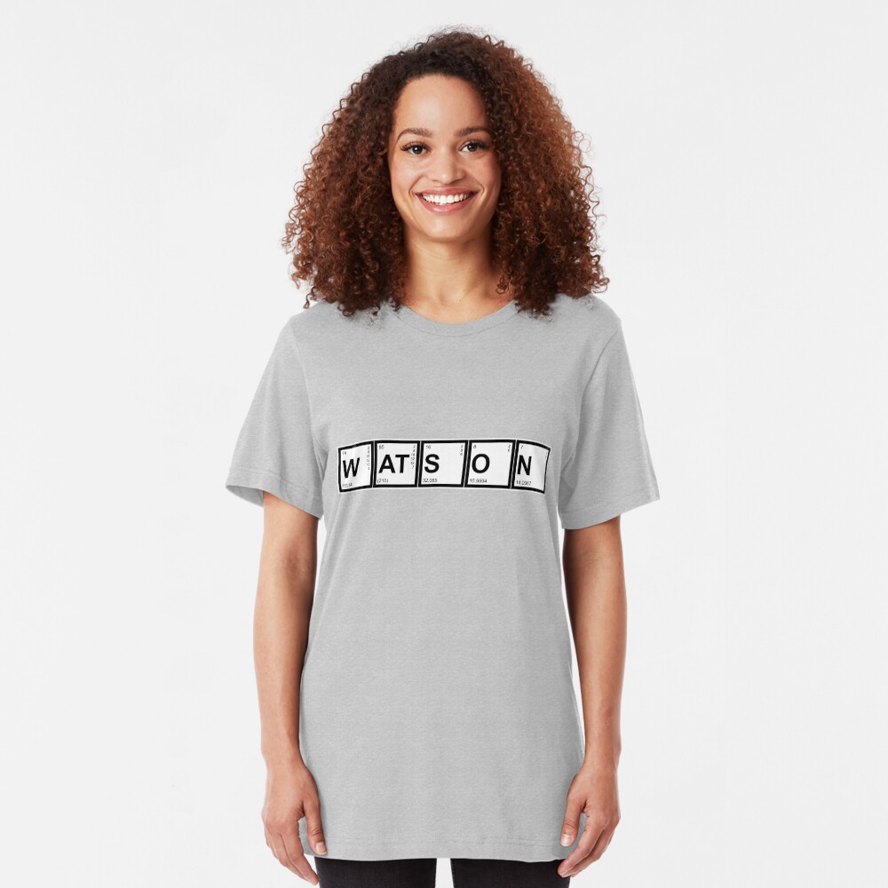 Elementary (My Dear) Watson Slim Fit T-Shirt