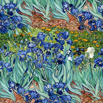 Artwork thumbnail, Van Gogh: Irises by ninniku