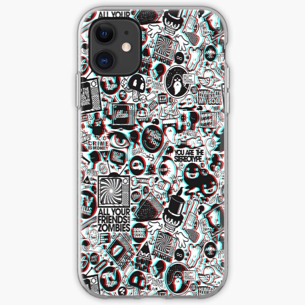 Flower man - Street art iPhone 11 case Flower man - Street art iPhone 11 case
