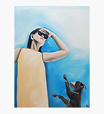 Walkies? Photographic Print