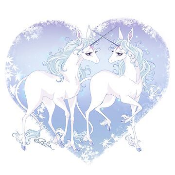 Artwork thumbnail, Loving Unicorns by LizabelaArt