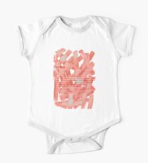 brush type One Piece - Short Sleeve