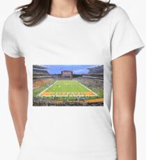 Baylor Touchdown Celebration Women's Fitted T-Shirt