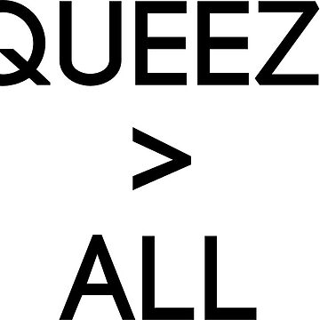 Sticker avec l'œuvre « Squeezie » de l'artiste Giulianah