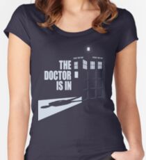 The Doctor Is In Women's Fitted Scoop T-Shirt