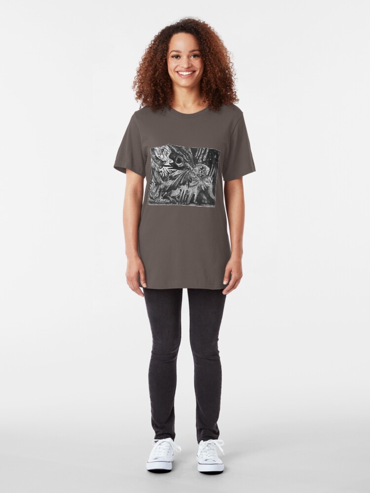 Alternate view of Strange Creature Slim Fit T-Shirt