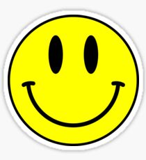 Acid House Smile Face Sticker