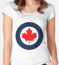 RCAF Roundel Women's Fitted Scoop T-Shirt