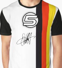 Vettel Helmet sig Graphic T-Shirt