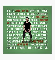 Just Do It Photographic Print