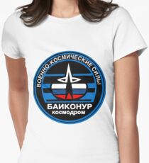 Baikonur Cosmodrome Logo Women's Fitted T-Shirt