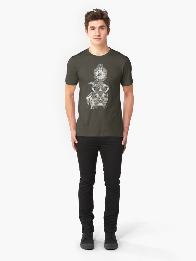 Alternate view of Clock Slim Fit T-Shirt