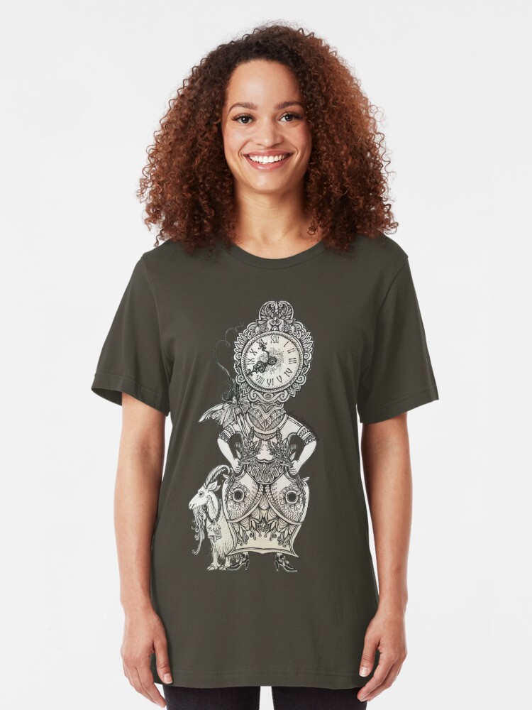 Alternate view of Clock Slim Fit T-Shirt