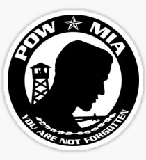 POW-MIA You are NOT Forgotten! Sticker