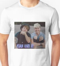 Kian and Jc sitting small blue purple name Unisex T-Shirt