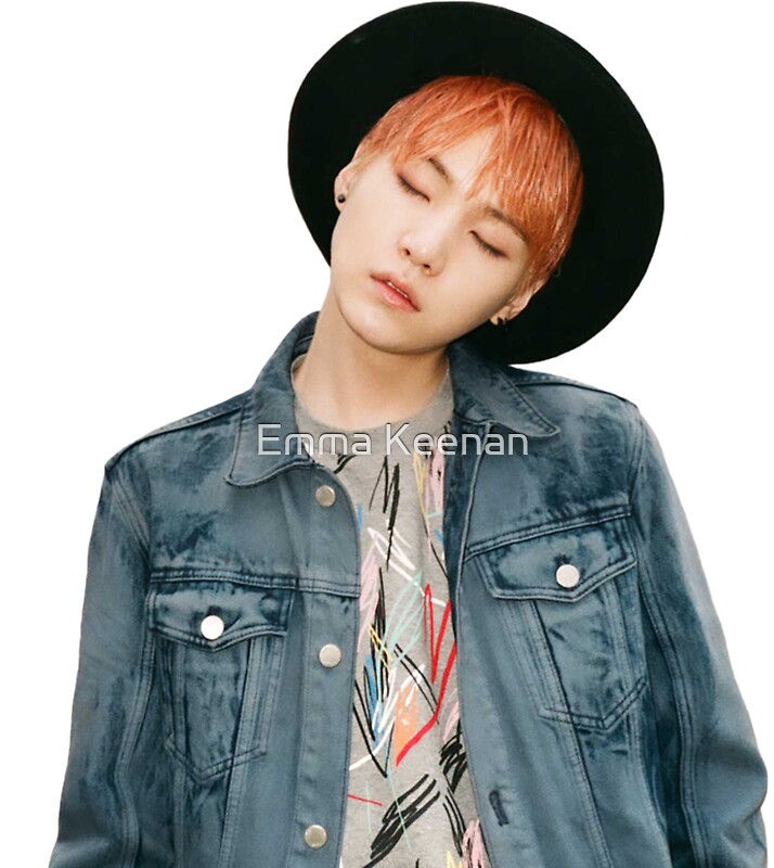  Suga  BTS  Stickers by Emma Keenan Redbubble