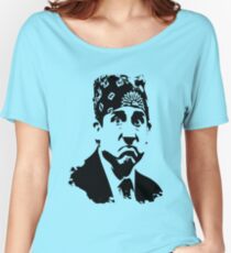 The Office Prison Mike - Steve Carrell Women's Relaxed Fit T-Shirt