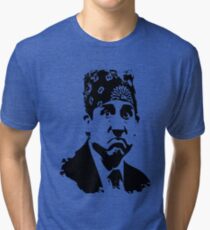 The Office Prison Mike - Steve Carrell Tri-blend T-Shirt