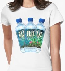 Fiji Water Bottles Women's Fitted T-Shirt