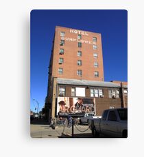 Abilene, Kansas - Hotel Sunflower Canvas Print