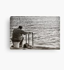 The fisherman Metal Print