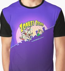 Zonkey Escape purple Vert Design bright Graphic T-Shirt