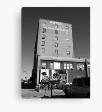 Abilene, Kansas - Hotel Sunflower Canvas Print