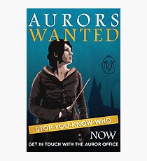 Aurors Wanted Photographic Print