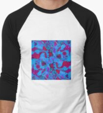 Digital Art Work Something 3 Men's Baseball ¾ T-Shirt